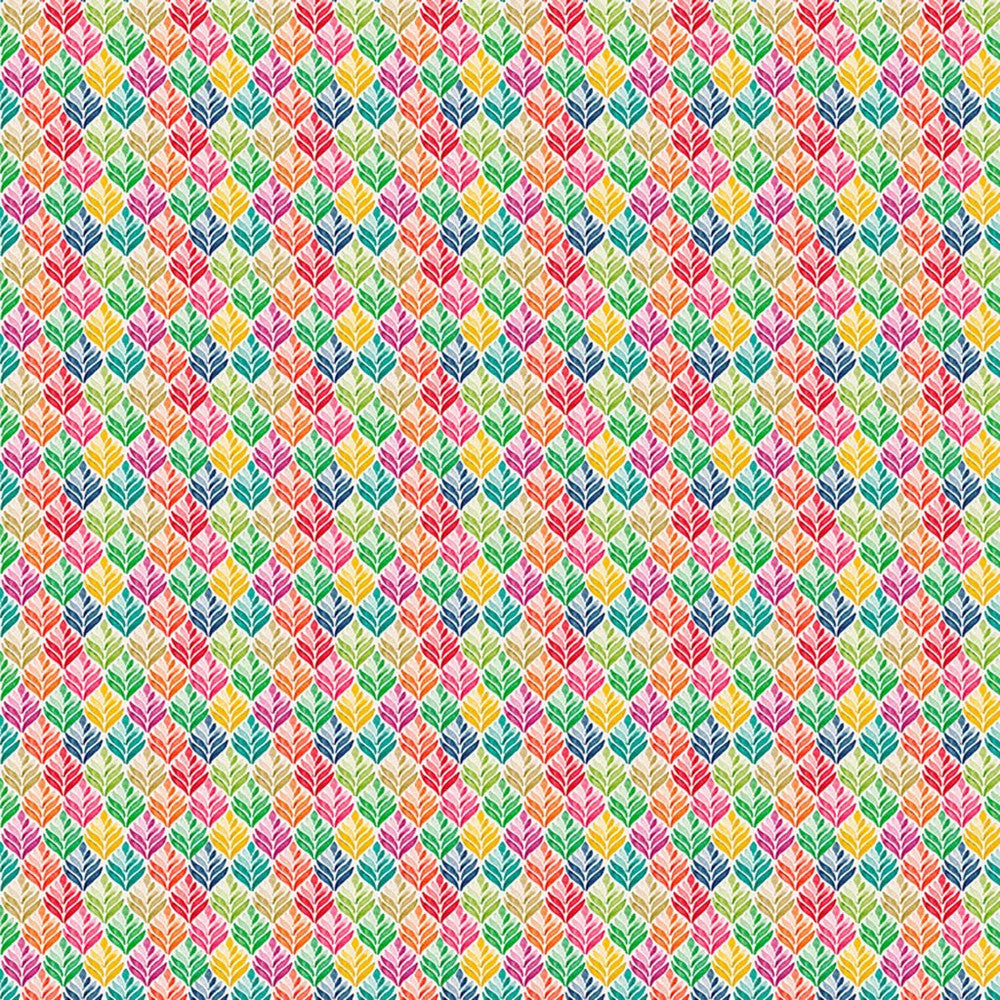 Caribe Frond Confetti by RM CoCo Fabric Suitemates 100% Polyester See Sample 0 Horizontal: 6.88 and Vertical: 6.88 55 - Fabric Carolina -