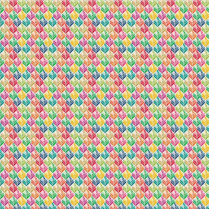 Caribe Frond Confetti by RM CoCo Fabric Suitemates 100% Polyester See Sample 0 Horizontal: 6.88 and Vertical: 6.88 55 - Fabric Carolina -