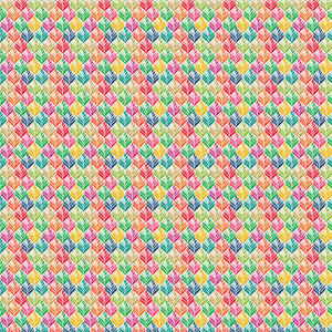Caribe Frond Confetti by RM CoCo Fabric