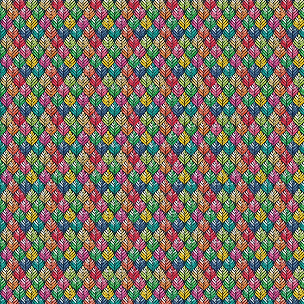 Caribe Frond Fireworks by RM CoCo Fabric Suitemates 100% Polyester See Sample 0 Horizontal: 6.88 and Vertical: 6.88 55 - Fabric Carolina -