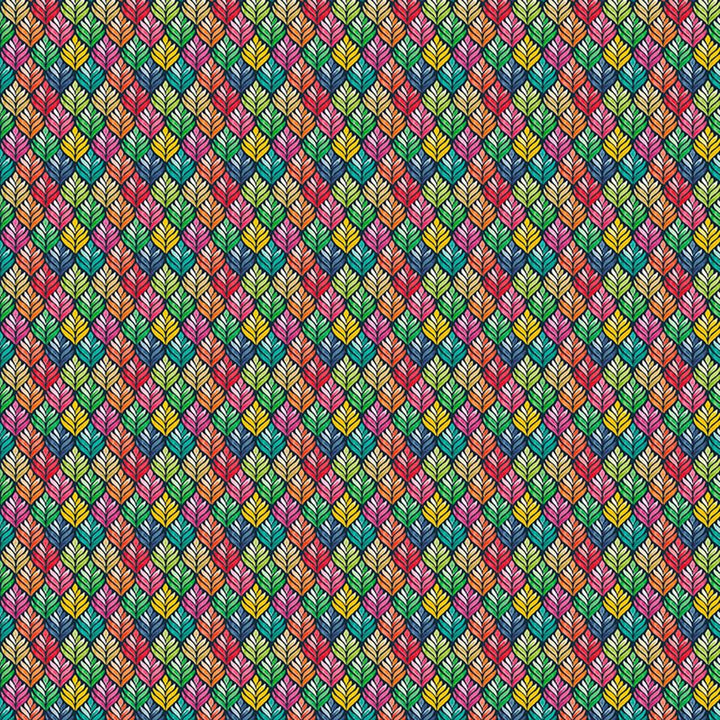 Caribe Frond Fireworks by RM CoCo Fabric Suitemates 100% Polyester See Sample 0 Horizontal: 6.88 and Vertical: 6.88 55 - Fabric Carolina -