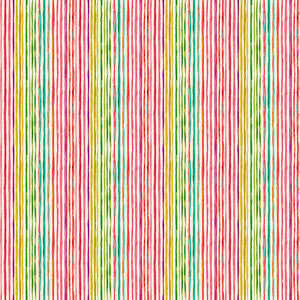 Caribe Stripe Confetti by RM CoCo Fabric