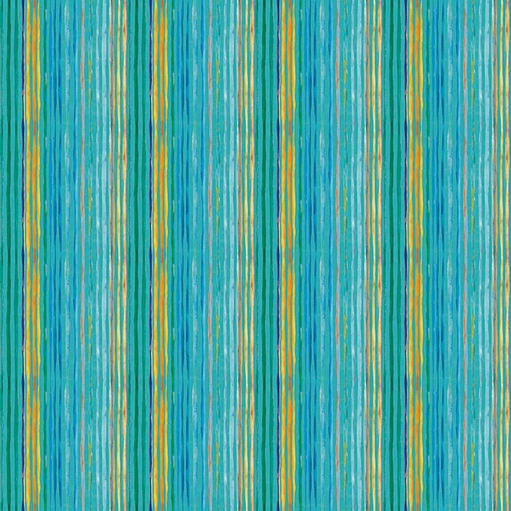 Caribe Stripe Paradise by RM CoCo Fabric Suitemates 100% Polyester See Sample 0 Horizontal: 13.72 and Vertical: 0 55 - Fabric Carolina -