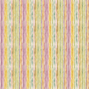 Caribe Stripe Heather by RM CoCo Fabric