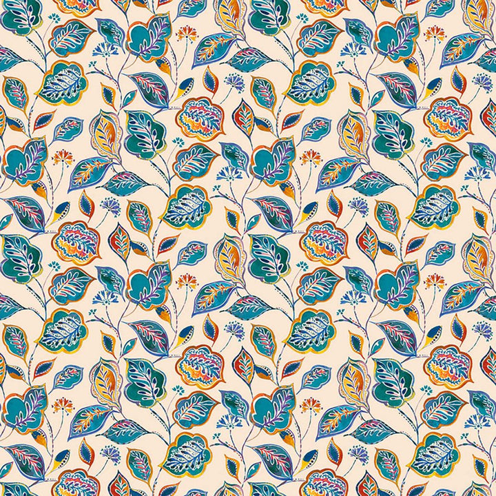 Caribe Oceanic by RM CoCo Fabric Suitemates 100% Polyester See Sample 0 Horizontal: 25.19 and Vertical: 27.5 55 - Fabric Carolina -