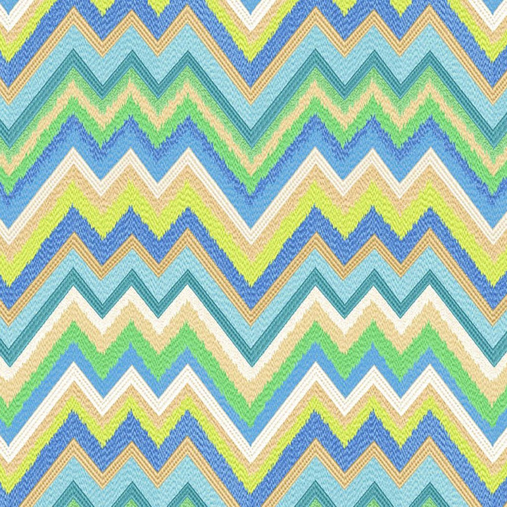 Garden Chevron Grotto by RM CoCo Fabric Suitemates 100% Cotton See Sample 18000 Horizontal: 9 and Vertical: 16 58 - Fabric Carolina -