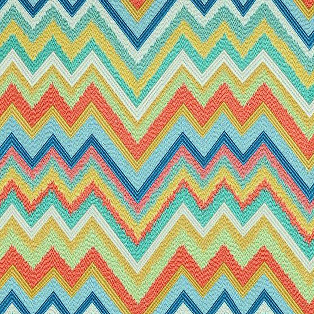Garden Chevron Spring by RM CoCo Fabric Suitemates 100% Cotton See Sample 18000 Horizontal: 9 and Vertical: 16 58 - Fabric Carolina -