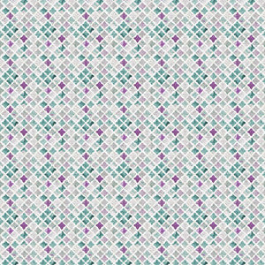 Kew Medallion Wisteria by RM CoCo Fabric