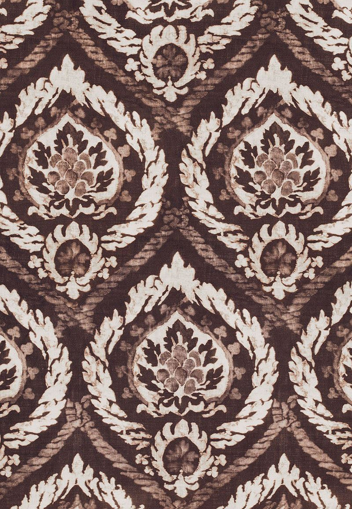 Abaza Resist Bark 173951 by Schumacher Fabric COLLECTION-NAME-TBA-173950 55% Linen, 45% Cotton - Horizontal: 27 and Vertical: 54 54 - Fabric Carolina -