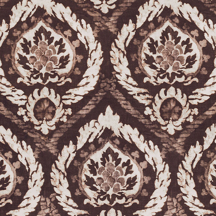 Abaza Resist Bark 173951 by Schumacher Fabric PALAZZO LINEN 55% COTTON 45% ITALY </p><p>Repeat: Horizontal: 27" (69CM) and Vertical: 54" (137CM) 54 - Fabric Carolina -