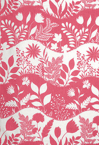 Good Day Sunshine Flamingo 173971 by Schumacher Fabric Exuberant-Prints 100% Linen - Horizontal: 27 and Vertical: 60.25 57 - Fabric Carolina -
