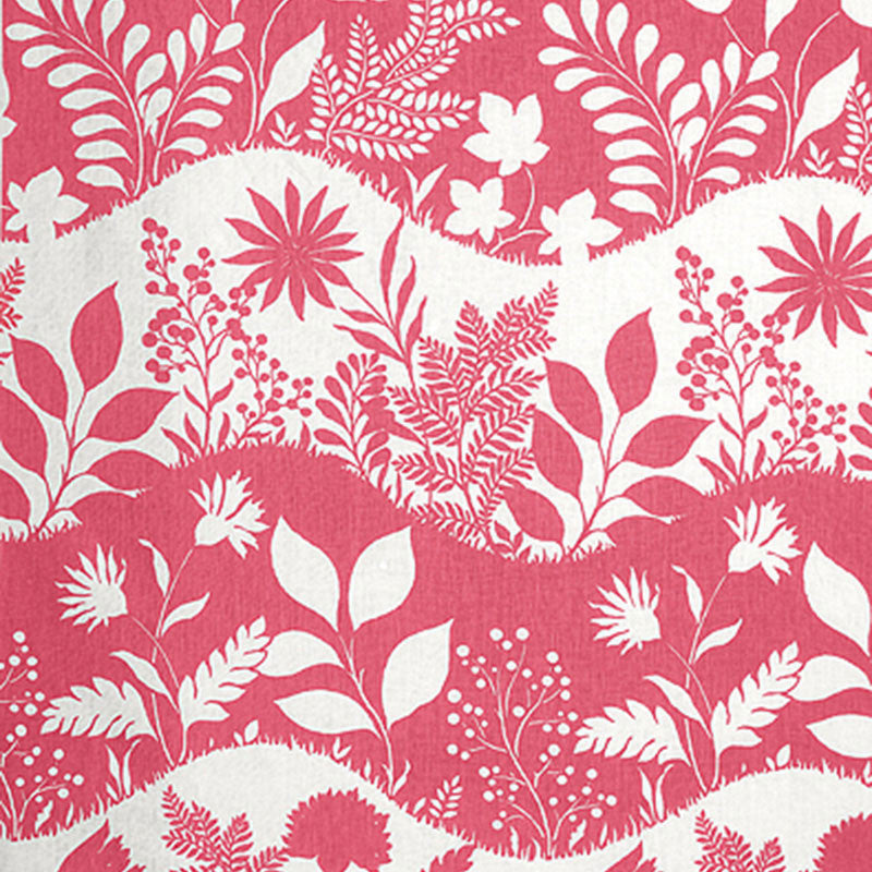 Good Day Sunshine Flamingo 173971 by Schumacher Fabric GOOD VIBRATIONS LINEN 100% UNITED STATES OF AMERICA </p><p>Repeat: Horizontal: 27" (69CM) and Vertical: 60 1/4" (153CM) 57 - Fabric Carolina -