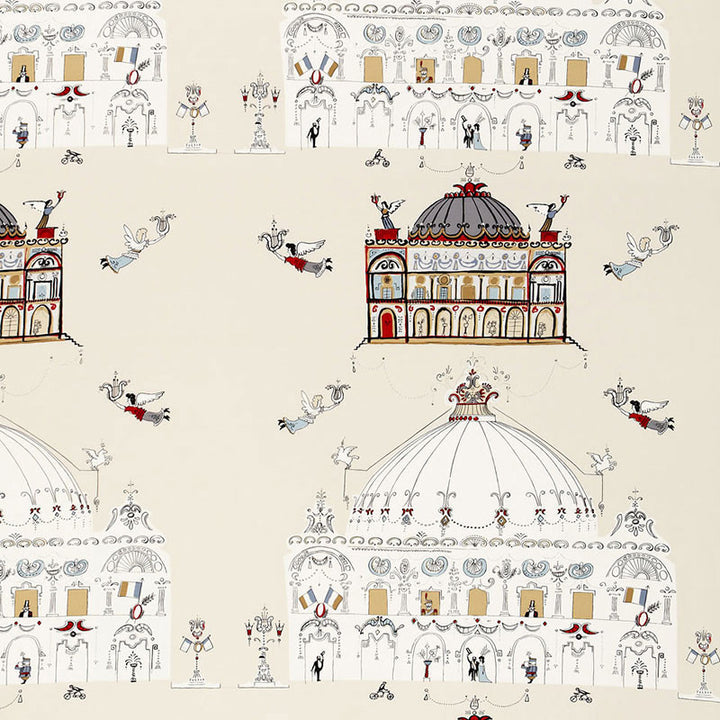 Opera Natural 174001 by Schumacher Fabric Schumacher Fabric Opera Natural 174001Fabric COTTON 100% FRANCE </p><p>Repeat: H: HORZ. 34" (86CM) , V: VERT. 36" (91CM) 68.5 - Fabric Carolina -