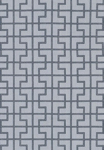 Bleecker Twilight 174040 by Schumacher Fabric