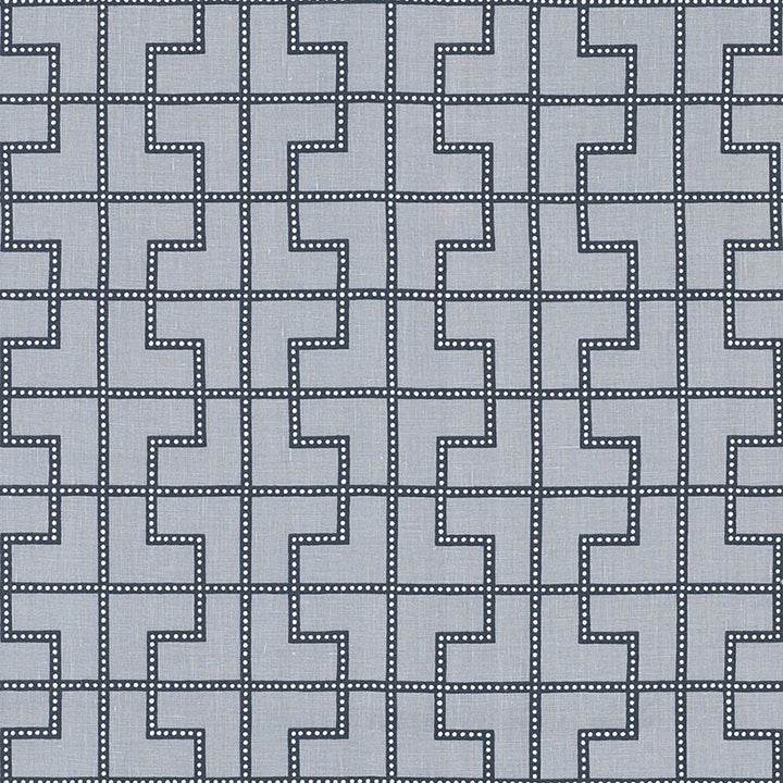 Bleecker Twilight 174040 by Schumacher Fabric CELERIE KEMBLE See Sample CZECH REPUBLIC . </p><p>Repeat: Horizontal: 17 3/4" (45CM) and Vertical: 12" (30CM) 53 3/8" WIDE (135CM) - Fabric Carolina -