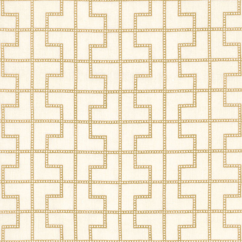 Bleecker Biscuit 174041 by Schumacher Fabric CELERIE KEMBLE See Sample CZECH REPUBLIC . </p><p>Repeat: Horizontal: 17 3/4" (45CM) and Vertical: 12" (30CM) 53 3/8" WIDE (135CM) - Fabric Carolina -
