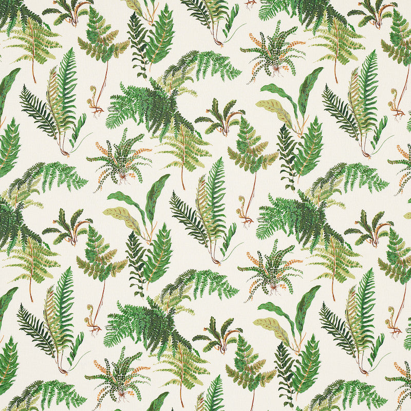 Les Fougeres Document 174090 by Schumacher Fabric SCHUMACHER CLASSICS LINEN 100% BELGIUM </p><p>Repeat: Horizontal: 18" (46CM) and Vertical: 25 1/4" (64CM) 54 - Fabric Carolina -