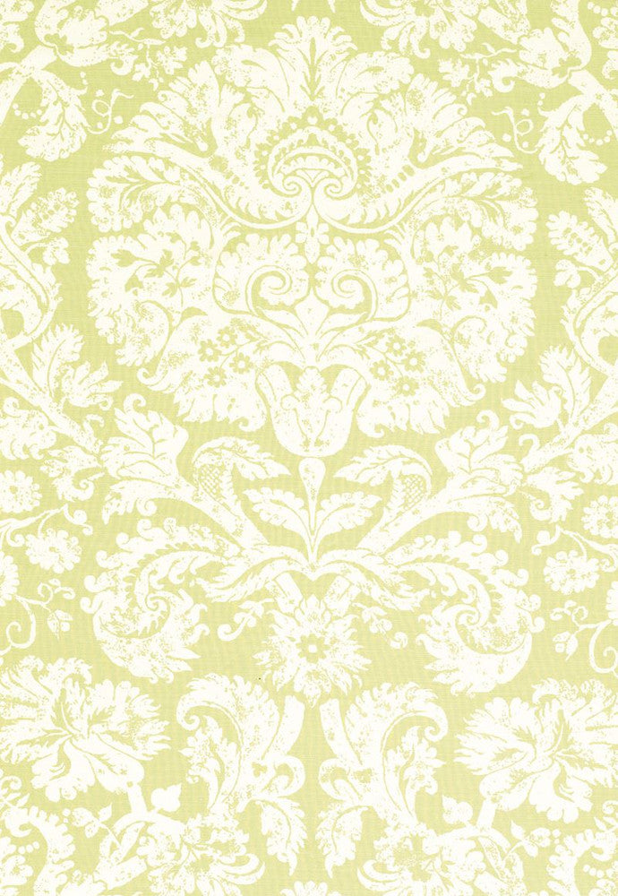 Barresa Damask Pear 174131 by Schumacher Fabric Classic-Prints 55% Linen, 45% Cotton - Horizontal: 27 and Vertical: 36 54 - Fabric Carolina -