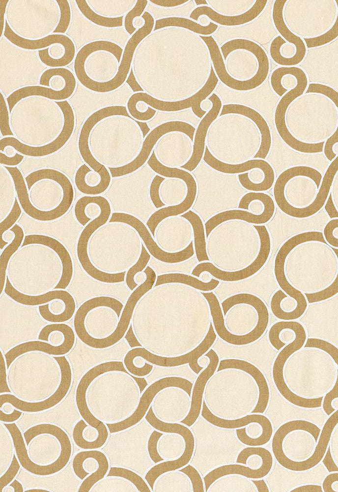 Conundrum Biscuit 174171 by Schumacher Fabric Celerie-Kemble 31% Cotton, 47% Linen, 22% Rayon - Horizontal: 13.375 and Vertical: 17.125 53.25 - Fabric Carolina -