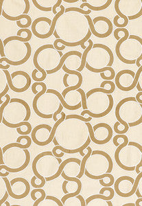 Conundrum Biscuit 174171 by Schumacher Fabric