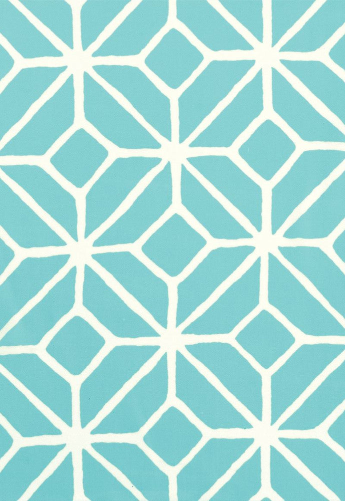 Trellis Print Pool 174230 by Schumacher Fabric Trina-Turk 100% Acrylic Wyzenbeek 15,000 Horizontal: 18 and Vertical: 18 54 - Fabric Carolina -