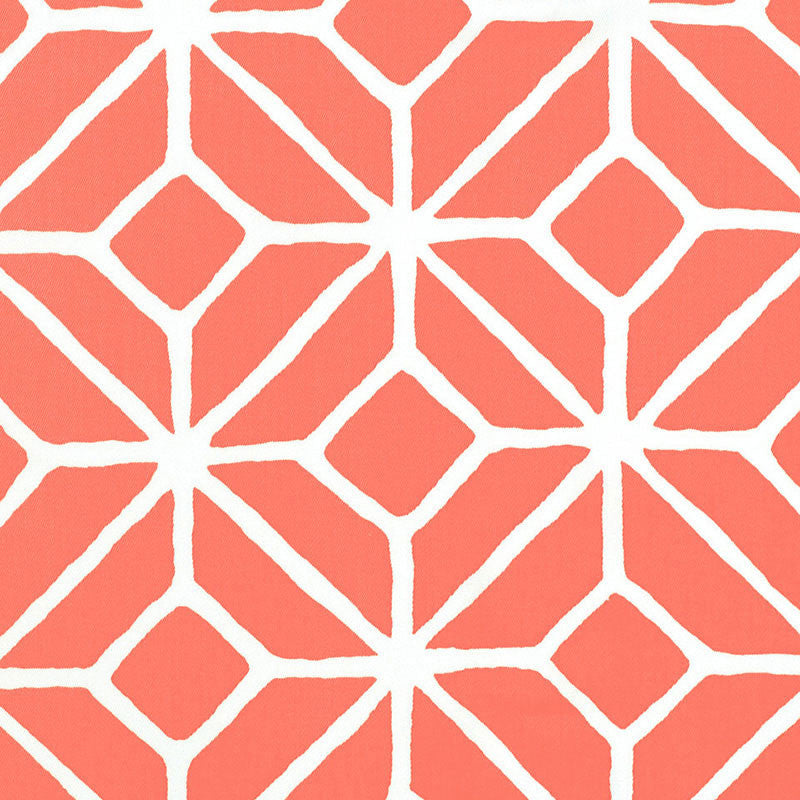Trellis Print Watermelon 174232 by Schumacher Designer Fabric TRINA TURK ACRYLIC TWILL 100% UNITED STATES OF AMERICA WYZENBEEK 15,000 </p><p>Repeat: Horizontal: 18" (46CM) and Vertical: 18" (46CM) 54 - Swanky Fabrics -