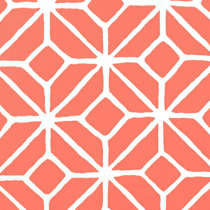 Trellis Print Watermelon 174232 by Schumacher Designer Fabric TRINA TURK See Sample UNITED STATES OF AMERICA MEDIUM DUTY </p><p>Repeat: Horizontal: 18" (46CM) and Vertical: 18" (46CM) 54" WIDE (137CM) - Swanky Fabrics -