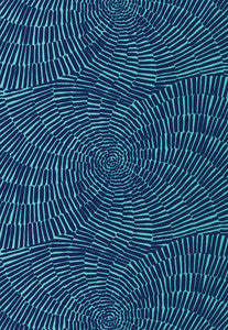 Sonriza Print Marine And Pool 174240 by Schumacher Fabric