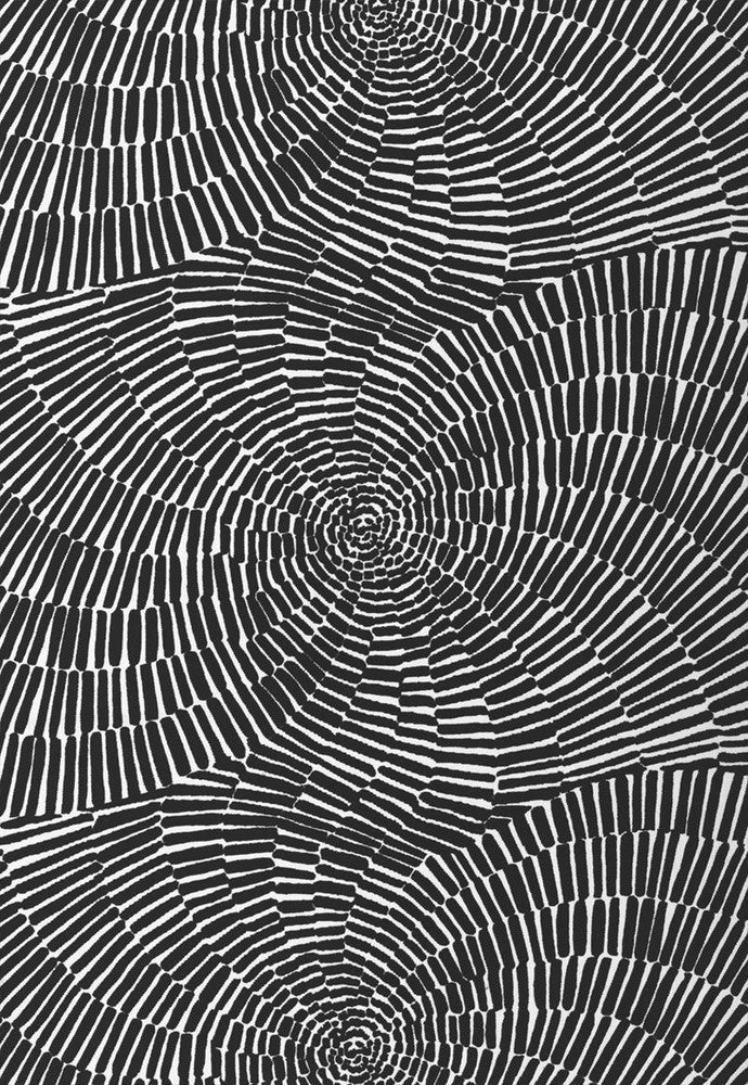 Sonriza Print Black 174243 by Schumacher Fabric Trina-Turk 100% Acrylic Wyzenbeek 15,000 Horizontal: 52 and Vertical: 18 52 - Fabric Carolina -
