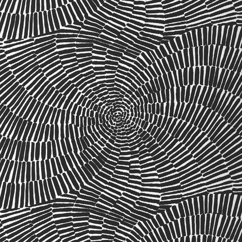 Sonriza Print Black 174243 by Schumacher Designer Fabric TRINA TURK OUTDOOR PRINTS See Sample UNITED STATES OF AMERICA MEDIUM DUTY </p><p>Repeat: Horizontal: 52" (132CM) and Vertical: 18" (46CM) 52" WIDE (132CM) - Swanky Fabrics -