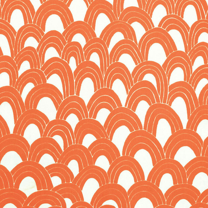 Arches Print Orange 174272 by Schumacher Fabric INDOOR OUTDOOR PRINTS ACRYLIC TWILL 100% UNITED STATES OF AMERICA WYZENBEEK 15,000 </p><p>Repeat: Horizontal: 13 1/2" (34CM) and Vertical: 18" (46CM) 54 - Fabric Carolina -