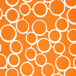 Sunglass Print Orange 174292 by Schumacher Fabric