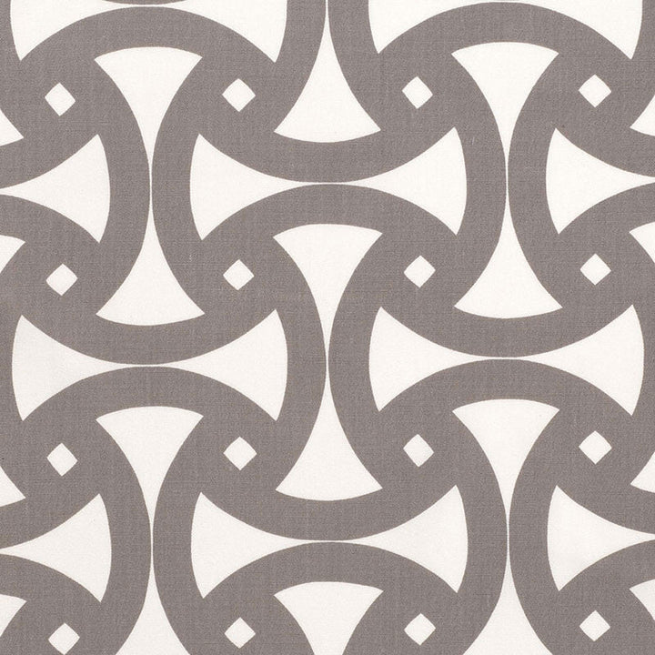 Santorini Print Fog 174302 by Schumacher Designer Fabric TRINA TURK See Sample INDONESIA MEDIUM DUTY </p><p>Repeat: Horizontal: 18" (46CM) and Vertical: 18" (46CM) 54" WIDE (137CM) - Swanky Fabrics -