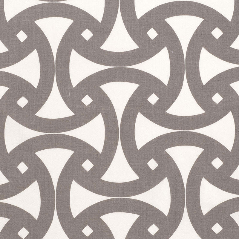 Santorini Print Fog 174302 by Schumacher Designer Fabric INDOOR OUTDOOR PRINTS ACRYLIC DUCK 100% INDONESIA </p><p>Repeat: Horizontal: 18" (46CM) and Vertical: 18" (46CM) 54 - Swanky Fabrics -
