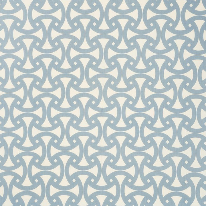 Santorini Print Sky 174304 by Schumacher Fabric Indooroutdoor-Prints-Wovens 100% Acrylic - Horizontal: 18 and Vertical: 18 54 - Fabric Carolina -