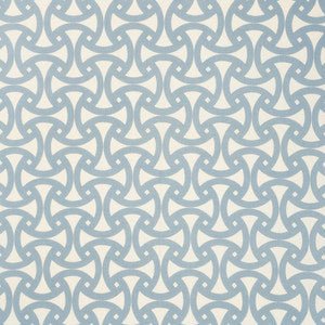 Santorini Print Sky 174304 by Schumacher Fabric