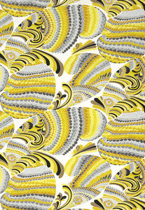 Pisces Print Driftwood 174332 by Schumacher Fabric
