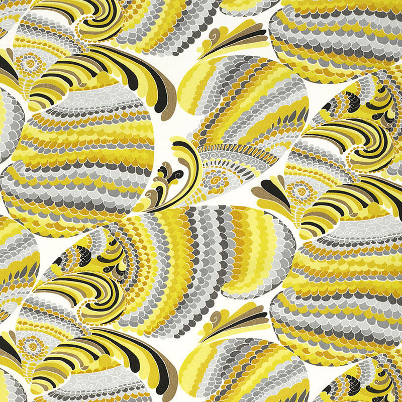 Pisces Print Driftwood 174332 by Schumacher Designer Fabric TRINA TURK See Sample UNITED STATES OF AMERICA MEDIUM DUTY </p><p>Repeat: Horizontal: 17 1/4" (44CM) and Vertical: 18" (46CM) 51 7/8" WIDE (132CM) - Swanky Fabrics -
