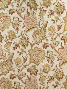Ceylon Floral Vine Antique 174341 by Schumacher Fabric
