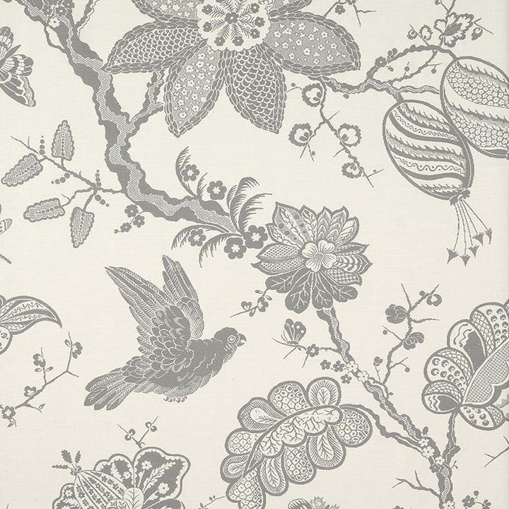 Bali Vine Charcoal 174371 by Schumacher Fabric CLASSIC PRINTS See Sample UNITED KINGDOM . </p><p>Repeat: Horizontal: 54" (137CM) and Vertical: 86" (218CM) 54" WIDE (137CM) - Fabric Carolina -