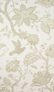 Bali Vine Sandstone 174372 by Schumacher Fabric