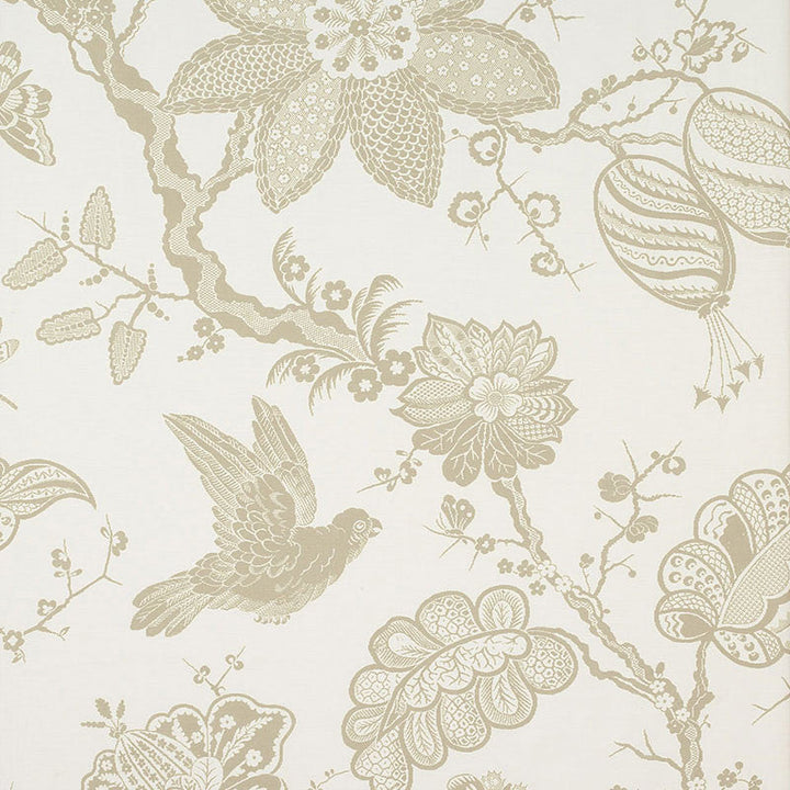 Bali Vine Sandstone 174372 by Schumacher Fabric Schumacher Fabric Bali Vine Sandstone 174372Fabric LINEN 90% UNITED KINGDOM </p><p>Repeat: H: HORZ. 54" (137CM) , V: VERT. 86" (218CM) 54 - Fabric Carolina -