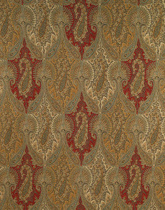Sarawak Paisley Tapestry 174380 by Schumacher Fabric