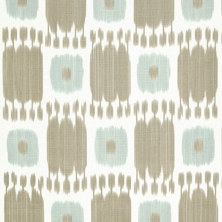 Kandira Greige 174401 by Schumacher Fabric IKAT COLLECTION See Sample FRANCE . </p><p>Repeat: Horizontal: 9" (23CM) and Vertical: 29 1/2" (75CM) 53" WIDE (135CM) - Fabric Carolina -
