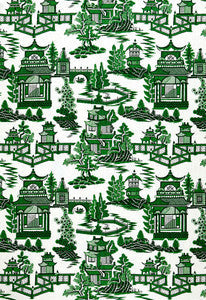 Nanjing Jade 174432 by Schumacher Fabric