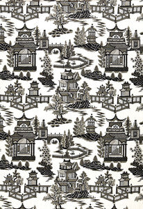 Nanjing Smoke 174433 by Schumacher Fabric