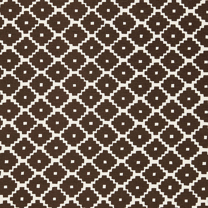Ziggurat Java 174485 by Schumacher Fabric Schumacher Fabric Ziggurat Java 174485Fabric COTTON 100% INDIA </p><p>Repeat: H: HORZ. 4 1/2" (11CM) , V: VERT. 6 3/4" (17CM) 54 - Fabric Carolina -