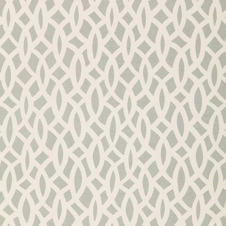 Chain Link Mineral 174490 by Schumacher Fabric TESSERA I SMALL PATTERNS COTTON 100% INDIA </p><p>Repeat: Horizontal: 6 3/4" (17CM) and Vertical: 18" (46CM) 54 - Fabric Carolina -