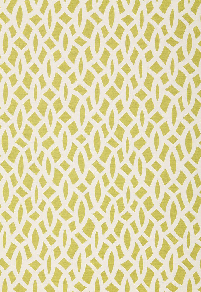 Chain Link Chartreuse 174491 by Schumacher Fabric Tessera 100% Cotton - Horizontal: 6.75 and Vertical: 18 54 - Fabric Carolina -
