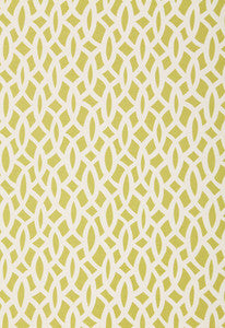 Chain Link Chartreuse 174491 by Schumacher Fabric